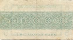 Dresden-Neustadt - Amtshauptmannschaft - 25.8.1923 - 5 Millionen Mark