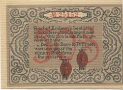 Dülmen - Stadt - 1.12.1921 - 50 Pfennig