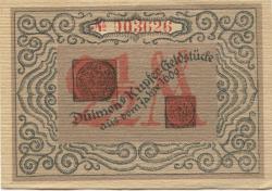 Dülmen - Stadt - 1.12.1921 - 2 1/2 Mark