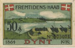 Dünth (heute: DK-Dynt) - 1919 - 50 Pfennig