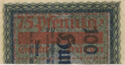 Düren - Stadt - 1.6.1921 - 75 Pfennig 