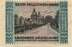 Düsseldorf - Kreis - 29.8.1923 - 10 Millionen Mark 