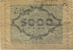 Düsseldorf - Stadt - 1.2.1923 - 5000 Mark