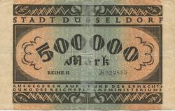 Düsseldorf - Stadt - 15.7.1923 - 500000 Mark