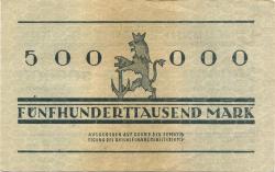 Düsseldorf - Stadt - 15.8.1923 - 500000 Mark 