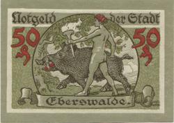 Eberswalde - Stadt - 11.11.1918 - 2.1.1920 - 50 Pfennig 