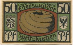 Eberswalde - Stadt - 1.7.1921 - 50 Pfennig 