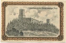 Eckartsberga - Stadt - 1.8.1920 - 10 Pfennig 