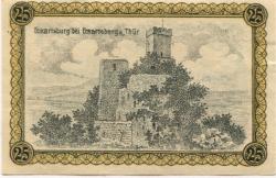 Eckartsberga - Stadt - 1.8.1920 - 25 Pfennig 