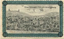 Eckartsberga - Stadt - 1.8.1920 - 50 Pfennig 