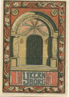 Eckernförde - Ykernburg Verwaltungsrat - September 1921 - 1 Mark 