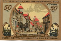 Eilenburg - Stadt - - 30.9.1921 - 50 Pfennig