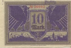 Eisenach - Stadt - 24.10.1918 - 1.2.1919 - 10 Mark 