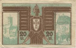 Eisenach - Stadt - 24.10.1918 - 1.2.1919 - 20 Mark