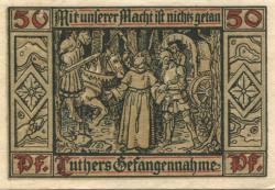 Eisenach - Stadt - - 31.5.1921 - 50 Pfennig