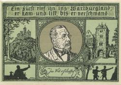 Eisenach - Dahms, Robert, Verlag - -- - 50 Pfennig
