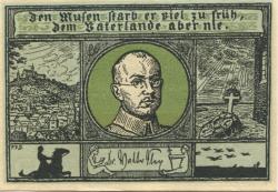 Eisenach - Dahms, Robert, Verlag - Herbst 1921 - 50 Pfennig