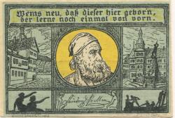 Eisenach - Dahms, Robert, Verlag - Herbst 1921 - 50 Pfennig