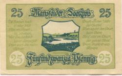 Eisleben - Mansfelder Seekreis - 14.12.1920 -25 Pfennig