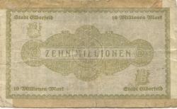 Elberfeld (heute: Wuppertal) - Stadt - 1.9.1923 - 10 Millionen Mark