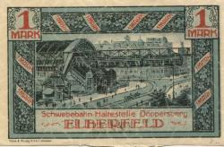 Elberfeld (heute: Wuppertal) - Stadt - 1.10.1920 - 1.2.1922 - 1 Mark