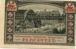 Elberfeld (heute: Wuppertal) - Stadt - 1.10.1920 - 1.2.1922 - 2 Mark