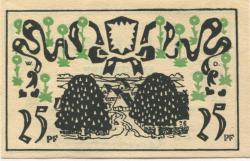 Ellerhoop - Gemeinde - - 1.12.1921 - 25 Pfennig