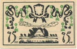 Ellerhoop - Gemeinde - - 1.12.1921 - 75 Pfennig