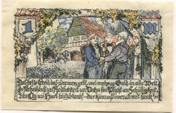 Elmshorn - Stadt - November 1921 - 1 Mark