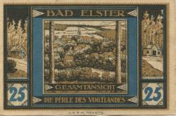 Elster (Bad) - Sparkasse - -- - 25 Pfennig