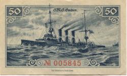 Emden - Stadt - 15.12.1918 - 50 Pfennig