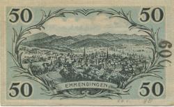 Emmendingen - Stadt - 11.2.1921 - 50 Pfennig
