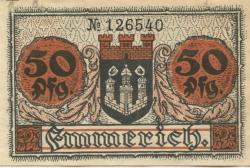 Emmerich - Stadt - 15.11.1918 - 50 Pfennig