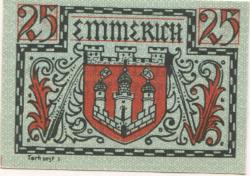 Emmerich - Stadt - 1.12.1920 - 25 Pfennig