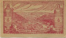 Ems (Bad) - Stadt - 18.11.1918 - 31.12.1919 - 50 Pfennig