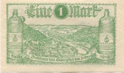 Ems (Bad) - Stadt - 23.9.1922 - 1 Mark