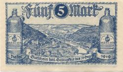 Ems (Bad) - Stadt - 23.9.1922 - 5 Mark