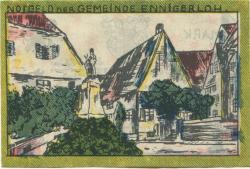 Ennigerloh - Gemeinde - 1.6.1921 - 1 Mark