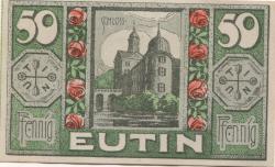 Eutin - Stadt - Dezember 1920 - 50 Pfennig 