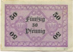 Festenberg (heute: PL-Twardogora) - Einkaufsgenossenschaft Festenberger Kolonialwarenhändler eGmbH - -- - 50 Pfennig 