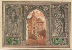 Finsterwalde - Stadt - Juli 1921 - 25 Pfennig 