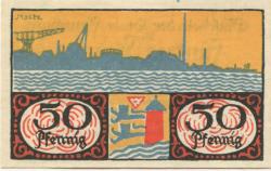 Flensburg - Stadt - 1.8.1919 - 50 Pfennig 