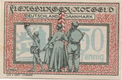 Flensburg - Stadt - 16.1.1920 - 50 Pfennig 