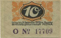 Flöha - Amtshauptmannschaft -  - 31.12.1920 - 10 Pfennig 