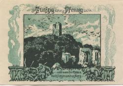 Frankenhausen - Stadt - 19.6.1921 - 31.7.1921 - 50 Pfennig