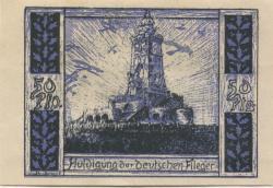 Frankenhausen - Stadt - 19.6.1921 - 31.7.1921 - 50 Pfennig 