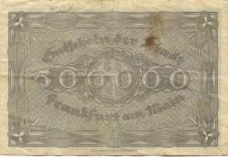 Frankfurt - Stadt - 1.8.1923 - 500000 Mark