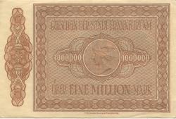 Frankfurt - Stadt - 1.8.1923 - 1 Million Mark