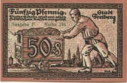 Freiberg - Stadt - - 31.12.1918 - 50 Pfennig