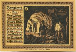 Freiberg - Stadt - (22.7.) 1921 - 31.12.1921 - 75 Pfennig 
